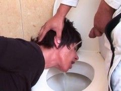 Sabriel reccomend public bathroom ass licking