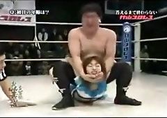 Japanese mixed tag wrestling