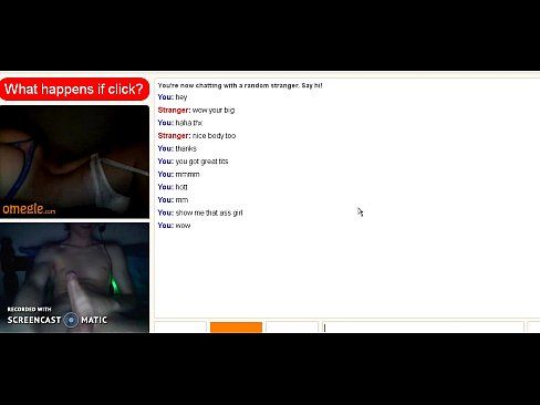 best of Front omegle boobs