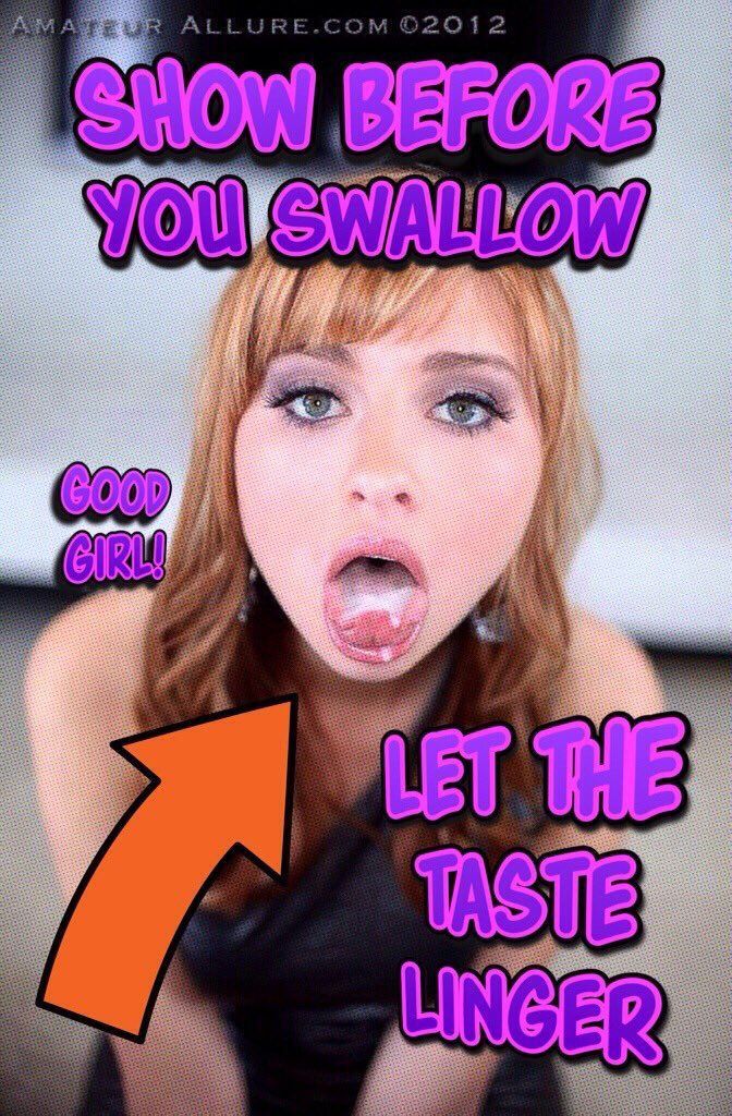 Chef reccomend sissy cum swallow