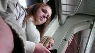 Flashing Dick Groping and Rubbing on her ass in metro subway.