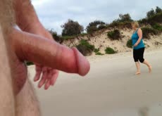 Flash dick beach