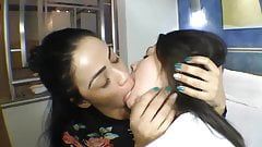 best of Kissing latina lesbian