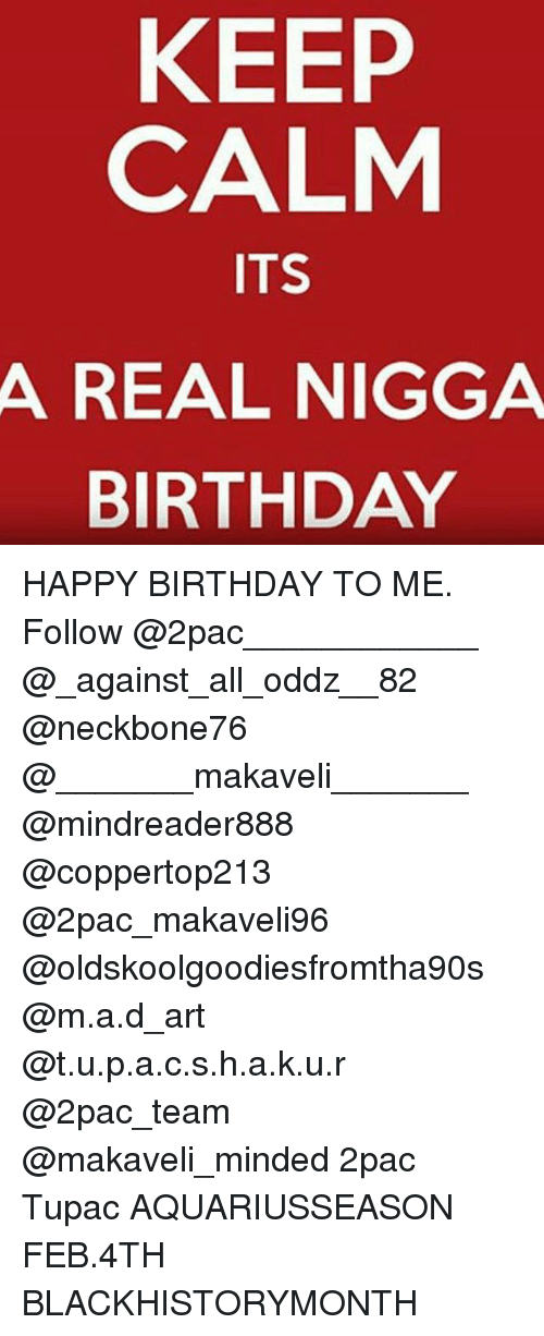 Its a real nigga birthday