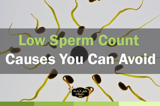 Causes of low sperm count