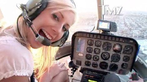 Helicopter pilot having sex with porn star