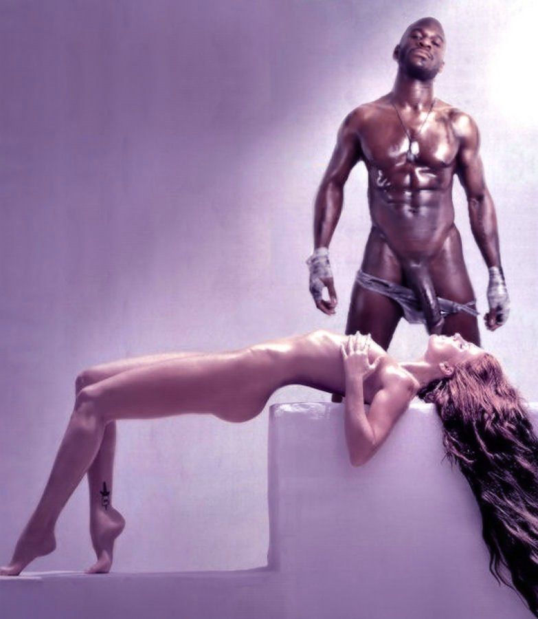 Erotic interracial sex art