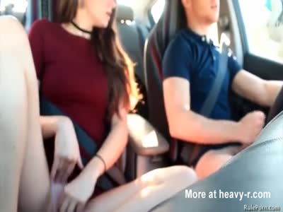 best of While video Blowjob driving