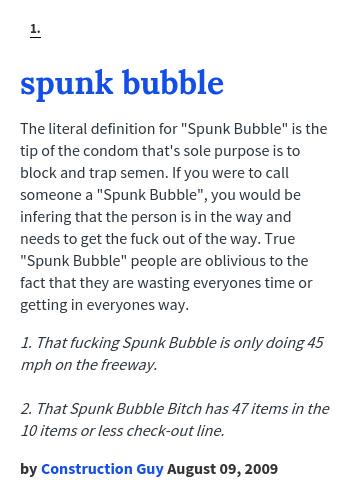 Sapphire recomended dictionary spunk Urban