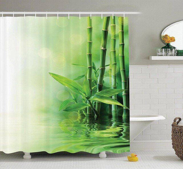 Sideline reccomend Asian style shower curtain