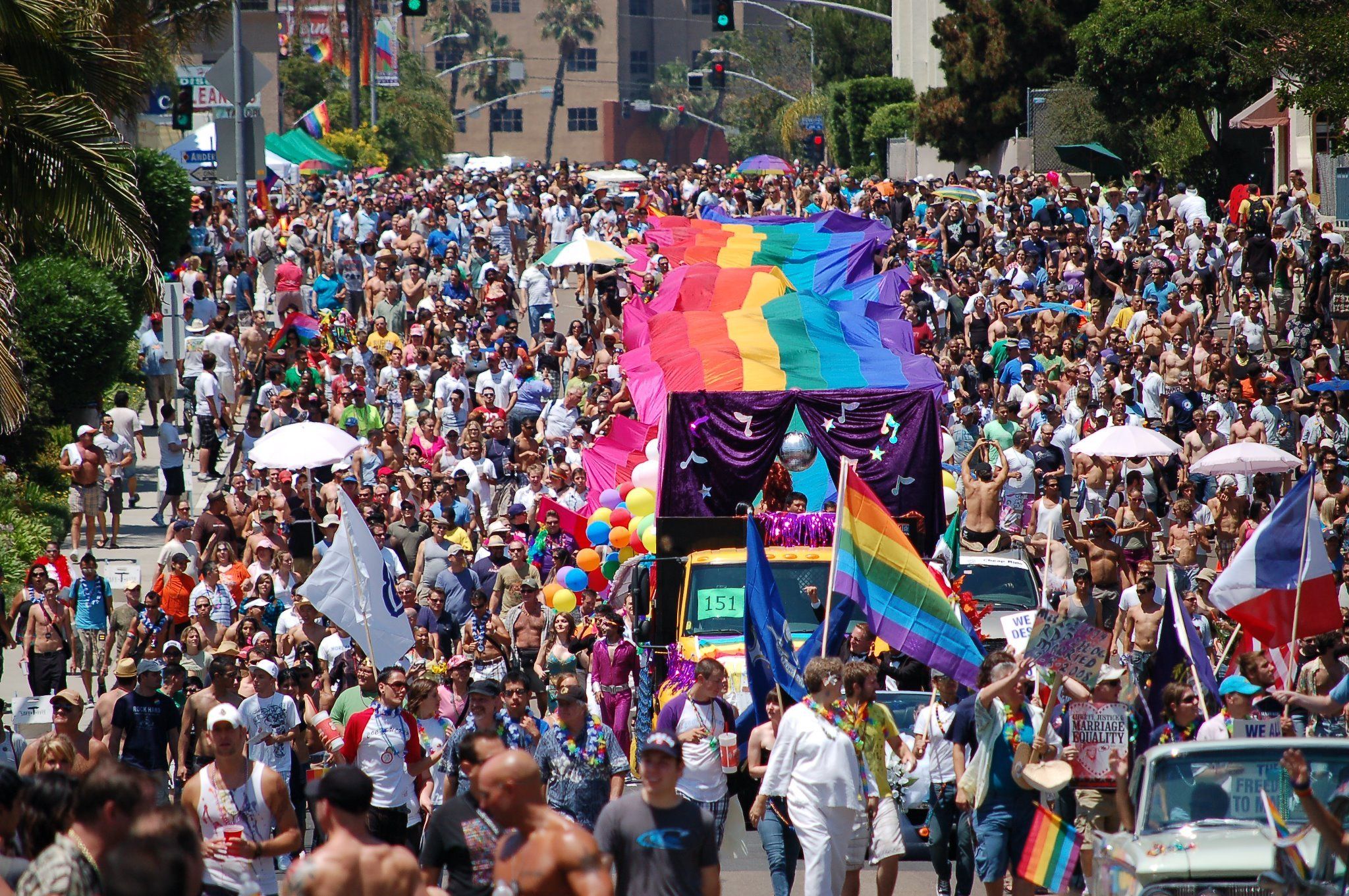 Gay pride parade san