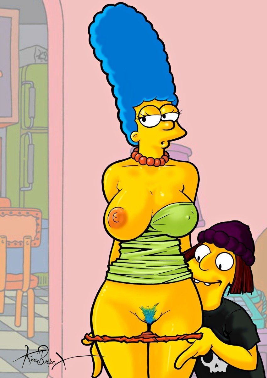 Marge simpsons gets fucked hard in ass