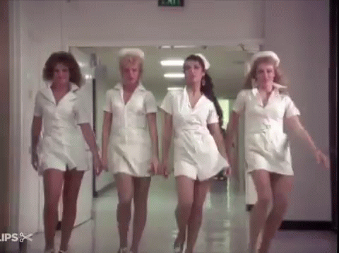 Two naked nurses gif