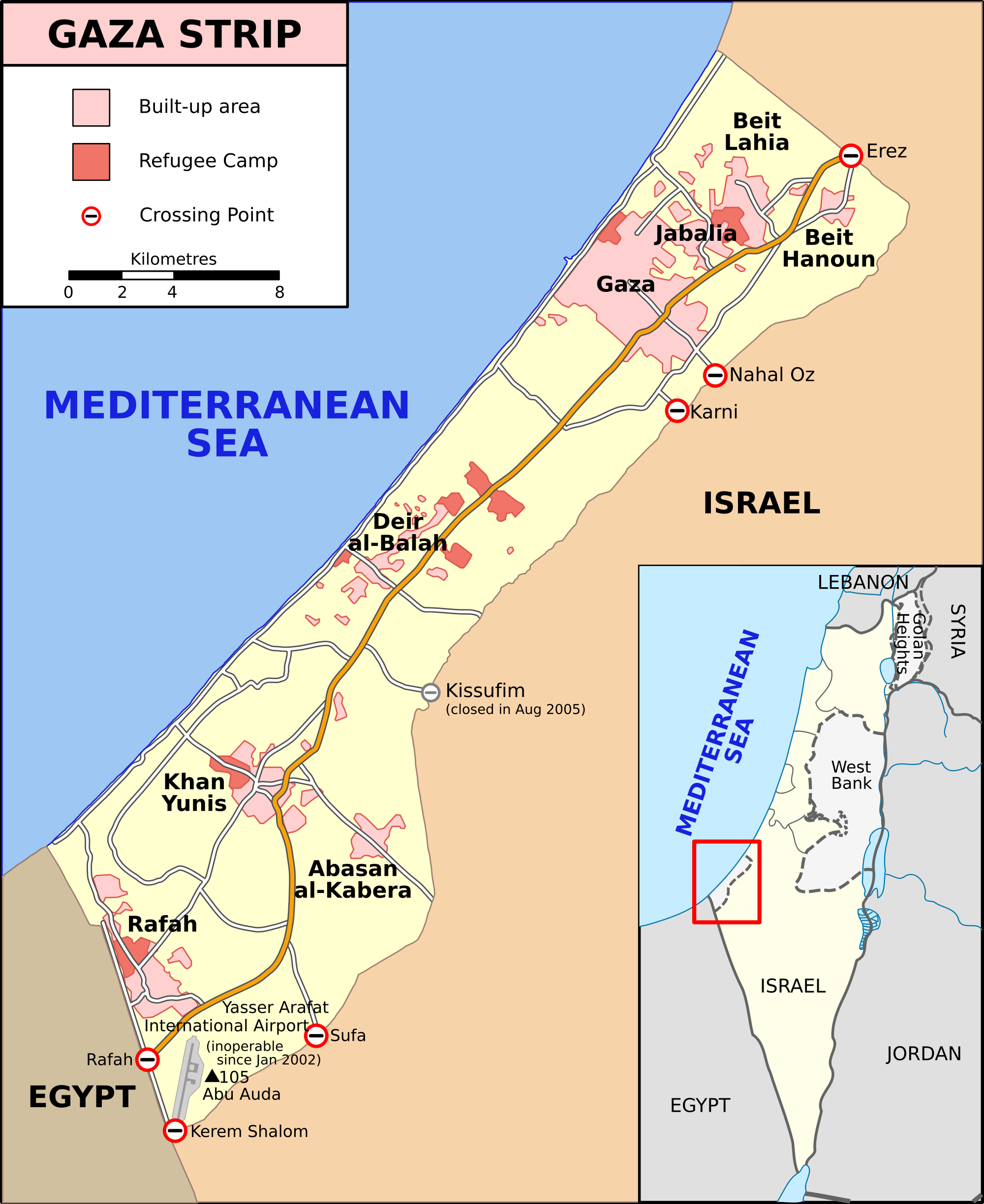 History of the gaza strip