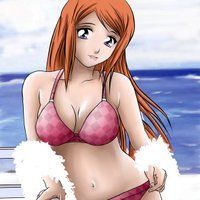 Orihime in a bikini