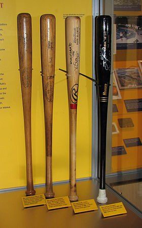 Baseball bat swinging machines