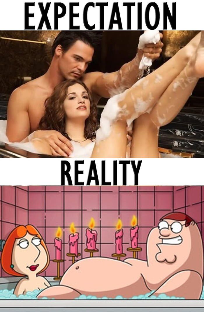 Erotic bubble baths