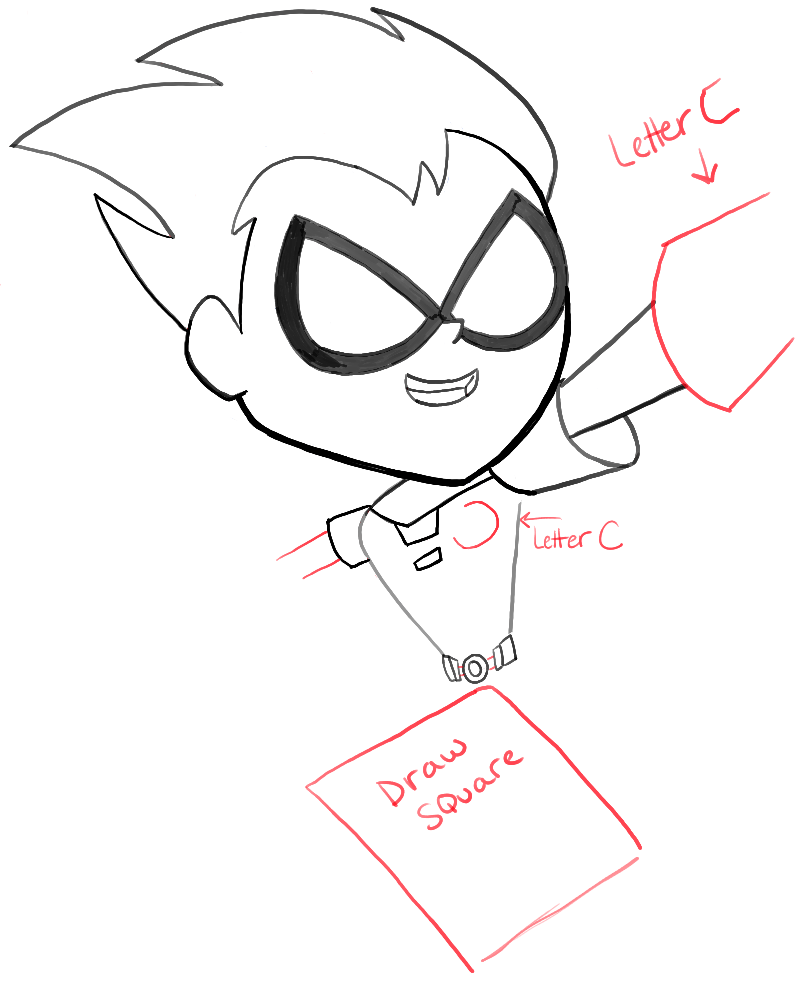 How to draw teen titans