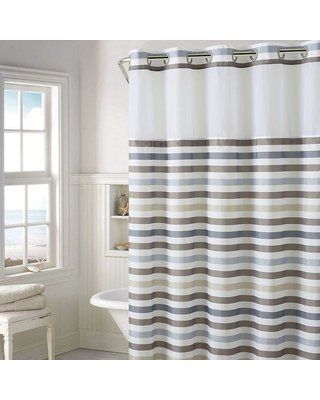 Kicks reccomend Striped shower curtain