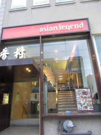 T-Rex reccomend Asian legend restaurant