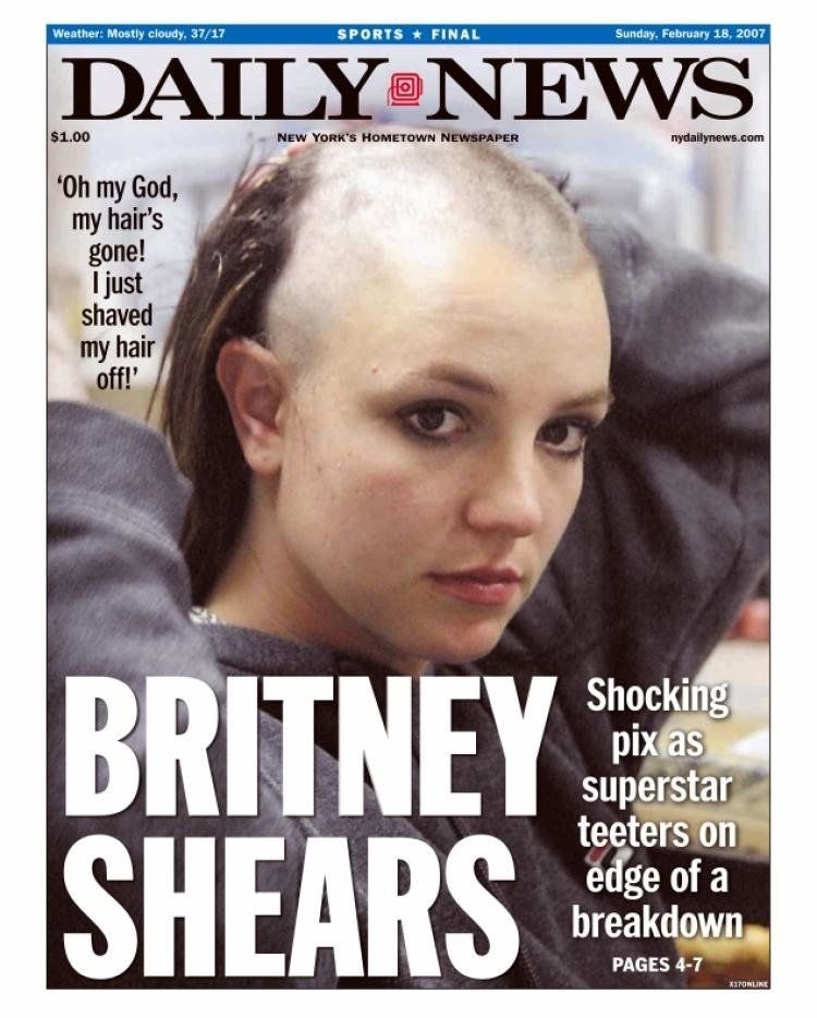 best of Shaved spear cnn head Britney