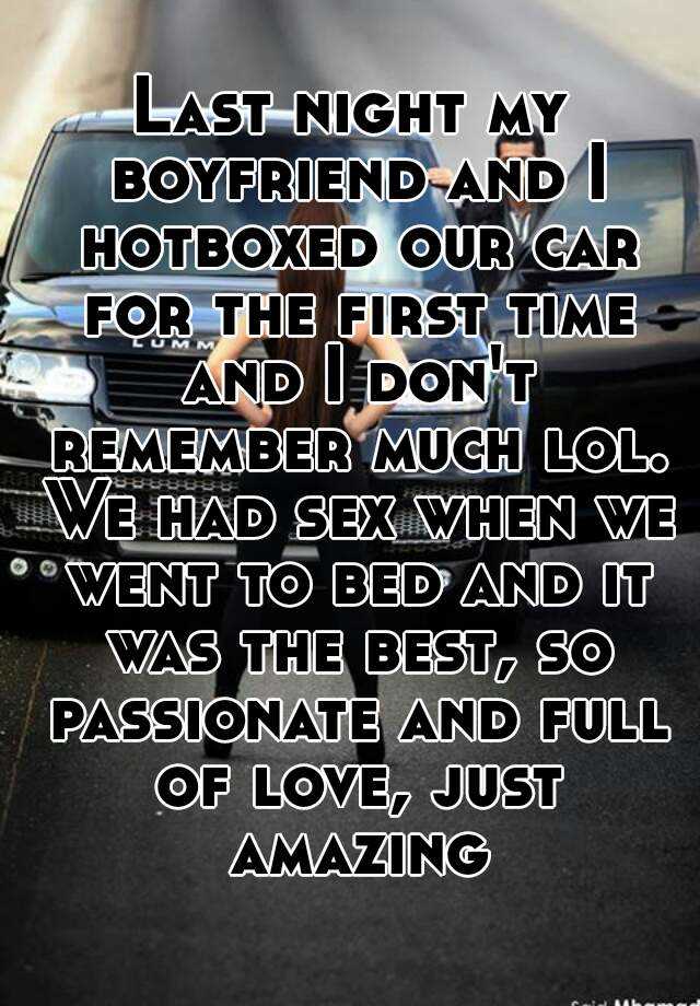 best of Sex night Car first