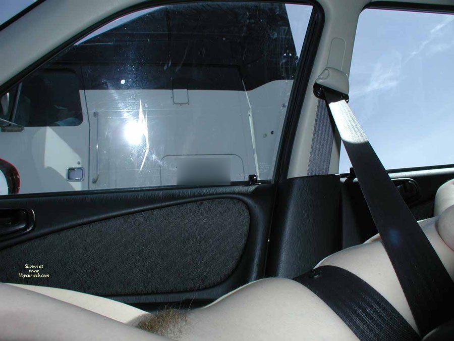 Wife naked in truck
