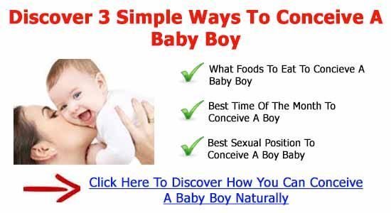 Positions to conceive a boy