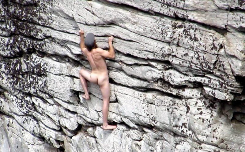 Kitten reccomend Naked boys rock climbing