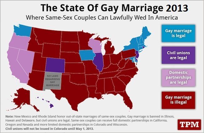 Gay marriage laws against
