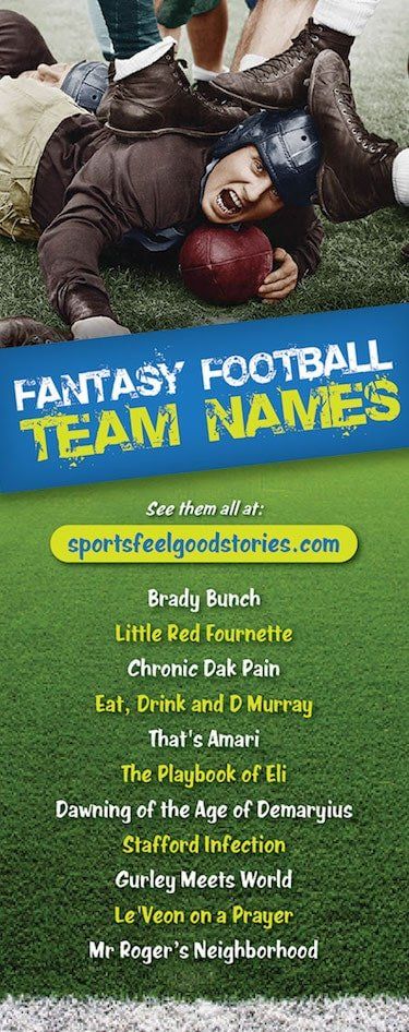 Megalodon recommend best of football fantasy Funny girls team names