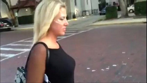 best of On her with Walking face street in the cum