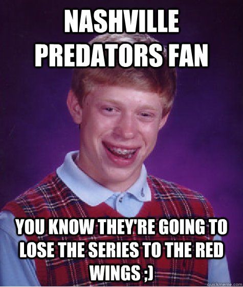 Dallas recommendet Nashville predators jokes
