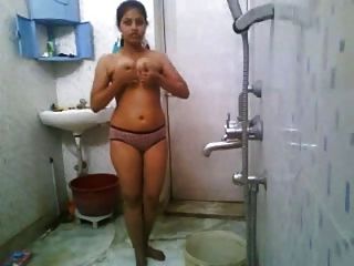 Hindu girl naked bath