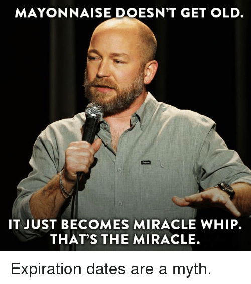 Miracle whip facial