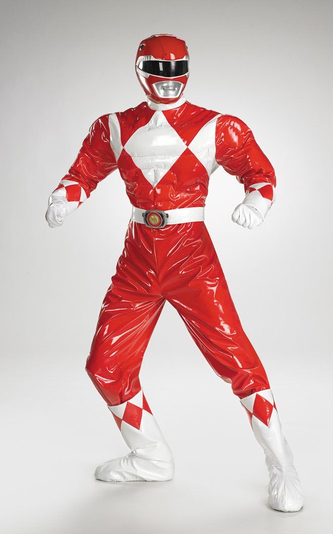 Gummy B. reccomend Adult red power ranger costume