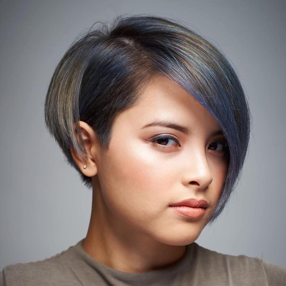 Button reccomend Short hair cuts for chubby faces