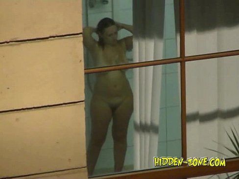 nude girl window voyeur