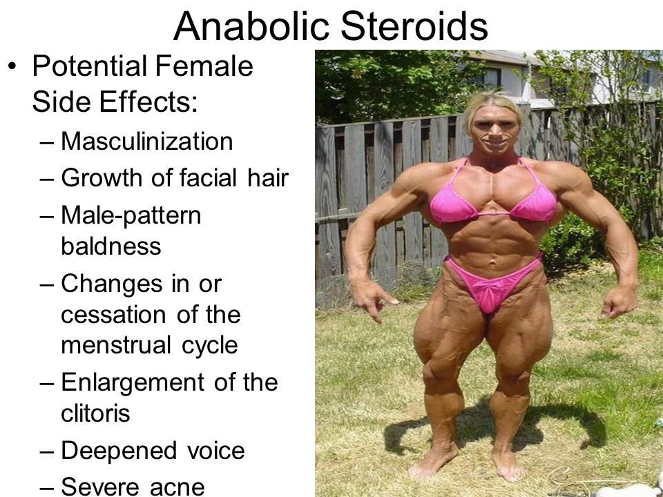 Anabolic steroid clit
