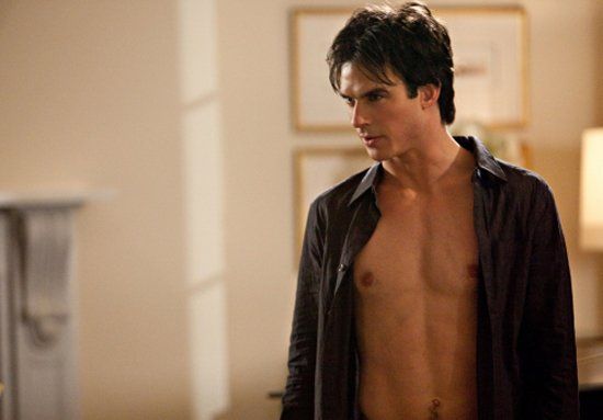 The guys from the vampire diaries naked