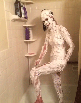 Shaved my wife in the shower