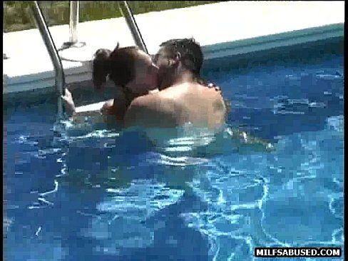 best of Gets pool a Redhead in fucked