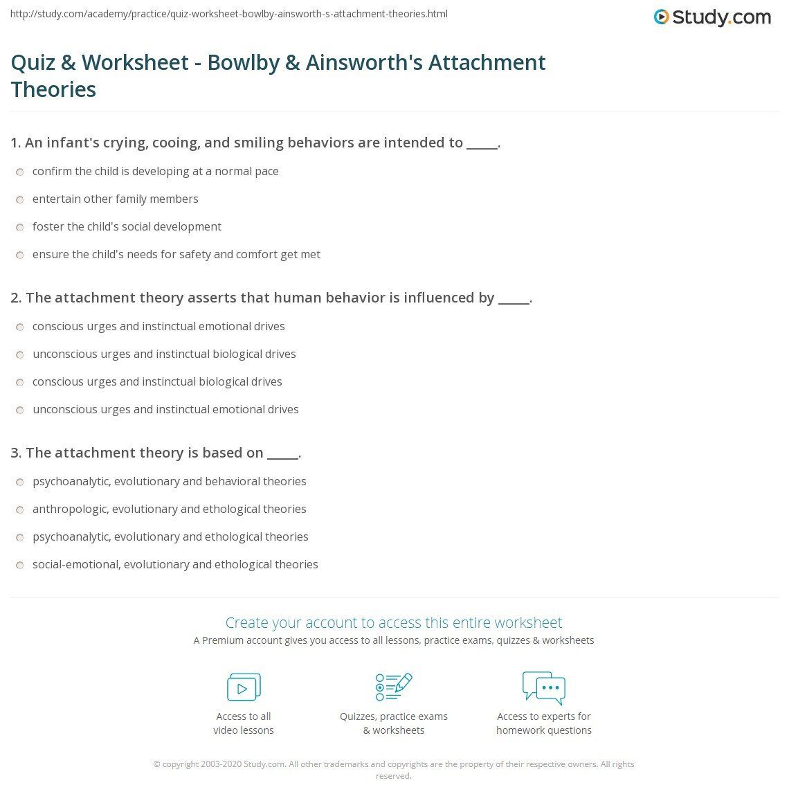 best of Attachment style quiz Adult