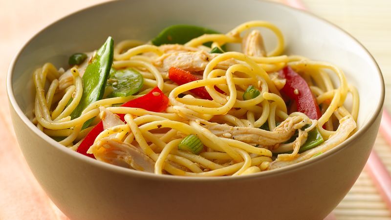 Asian noodle pasta