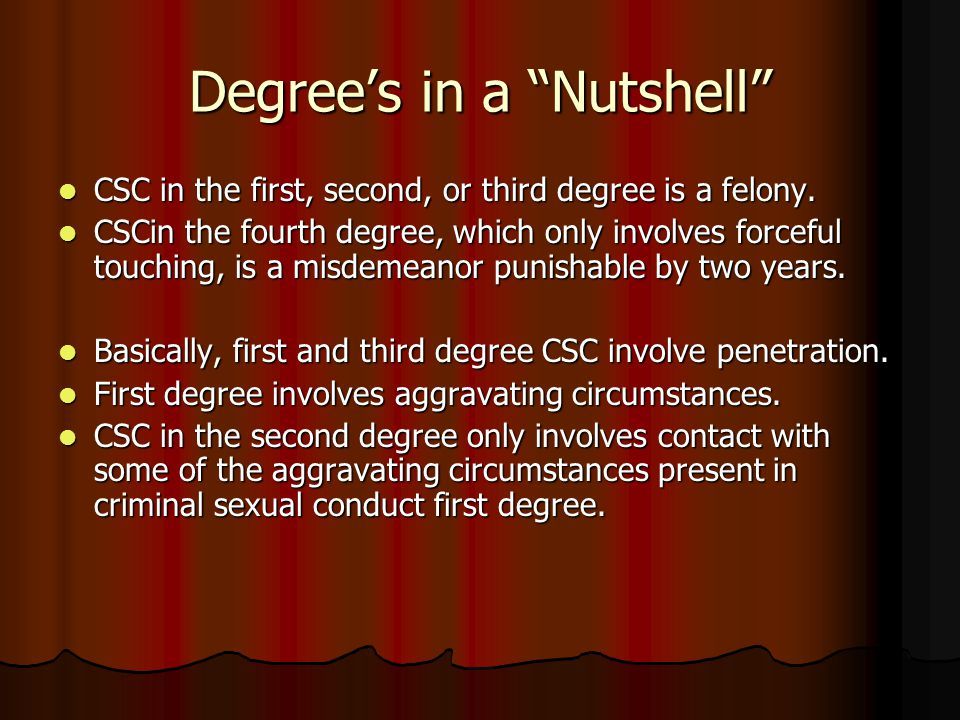 best of Penetration Csc 3rd degree