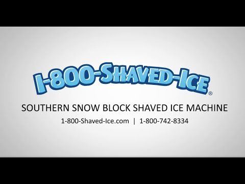 Snomax shaved ice