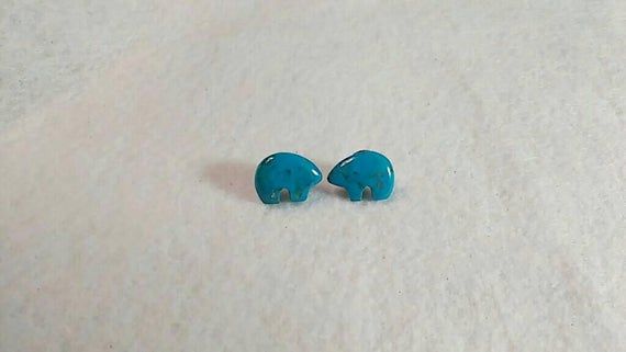 best of Wolf earrings fetish Turquoise
