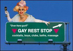 Rest stops gay men