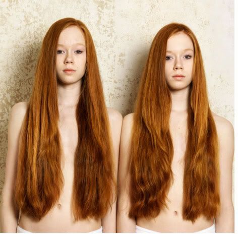 best of Twins Naked redhead