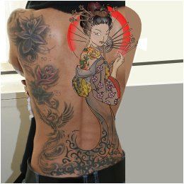 Asian inspired tattoo